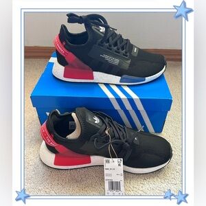 Adidas Originals NMD_R1.V2 Casual Running Shoes GY6162 Core Black Sz 10